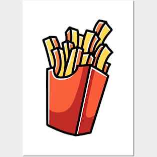 French Fries Posters and Art